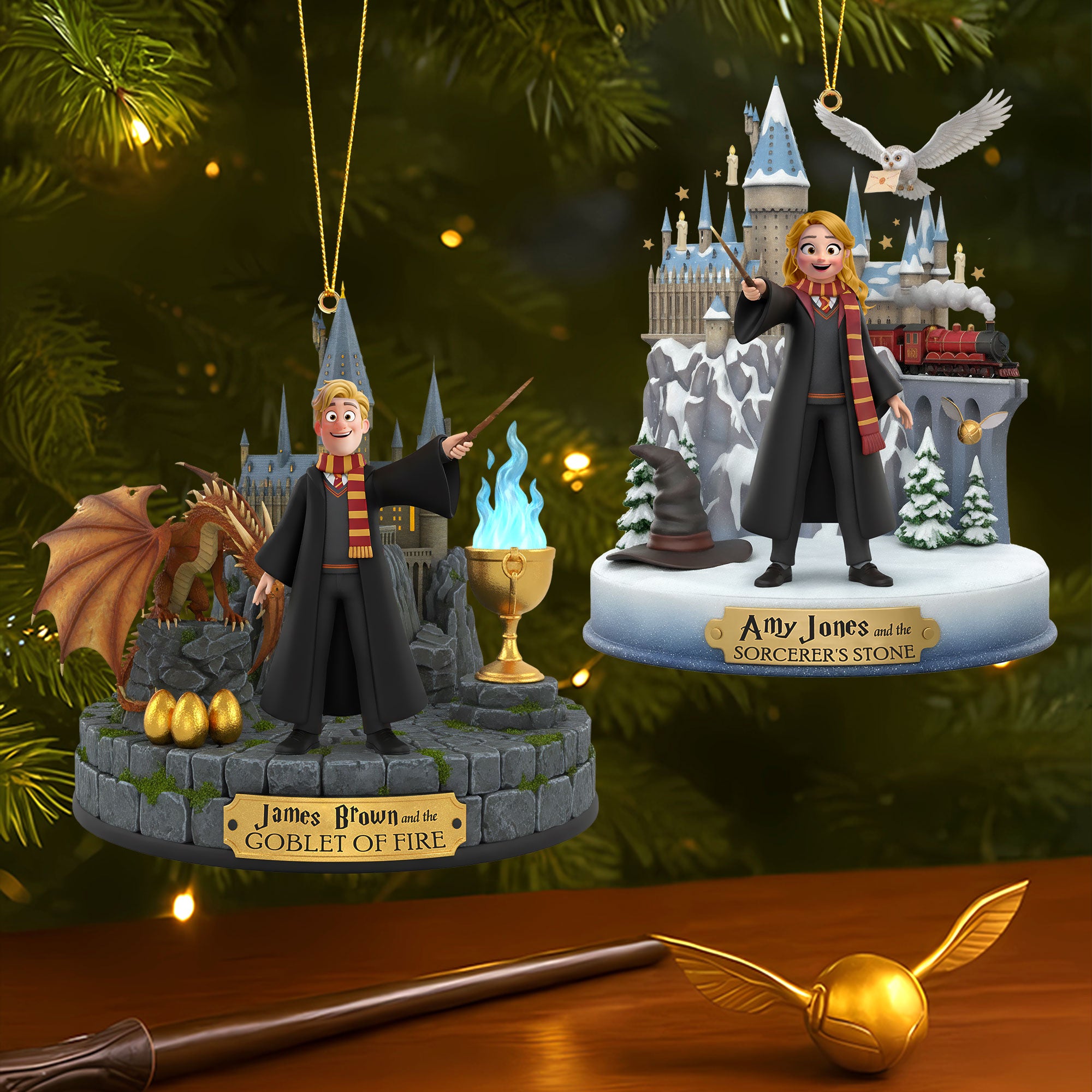 Fantasy Ornament - Personalized Gifts For Fantasy Novel Fans 05nati260925