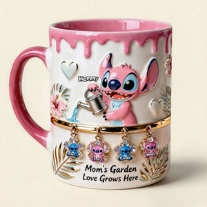 Mom's Garden Love Coffee Accent Mug - Personalized Gifts For Mom 02TGTI020426
