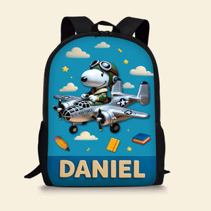 Cute Military School Bag - Personalized Gifts For Kids 02huti040825