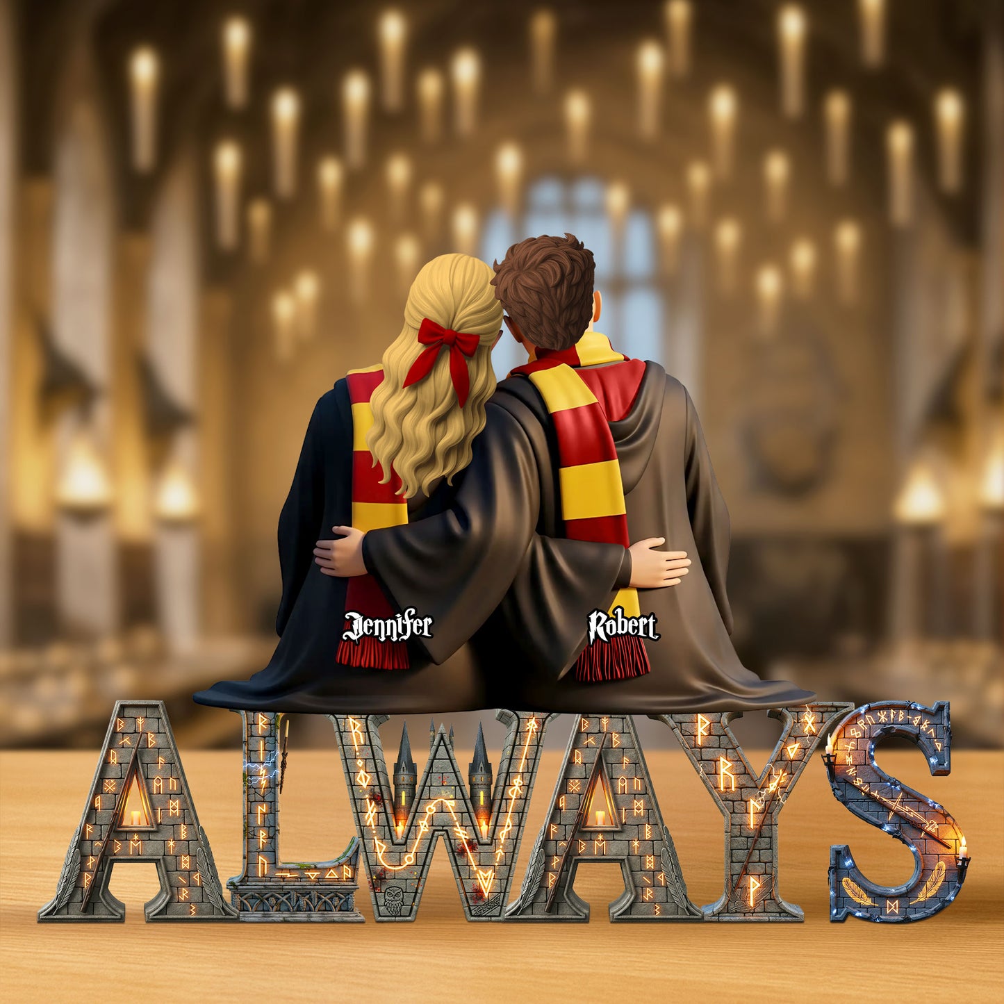 Magic Couple Plaque - Personalized Gifts For Couple 02ohti120625