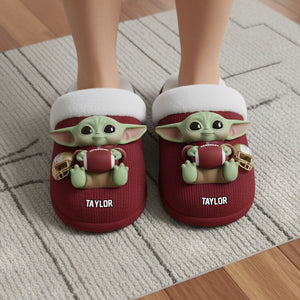 Sport Lover Slippers - Personalized Gifts For Sport Fans Home Slippers 01NATI071125