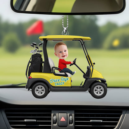 Drive Safe Car Ornament - Custom Photo Gifts For Dad 01ohti200625 - Ornament - GoDuckee