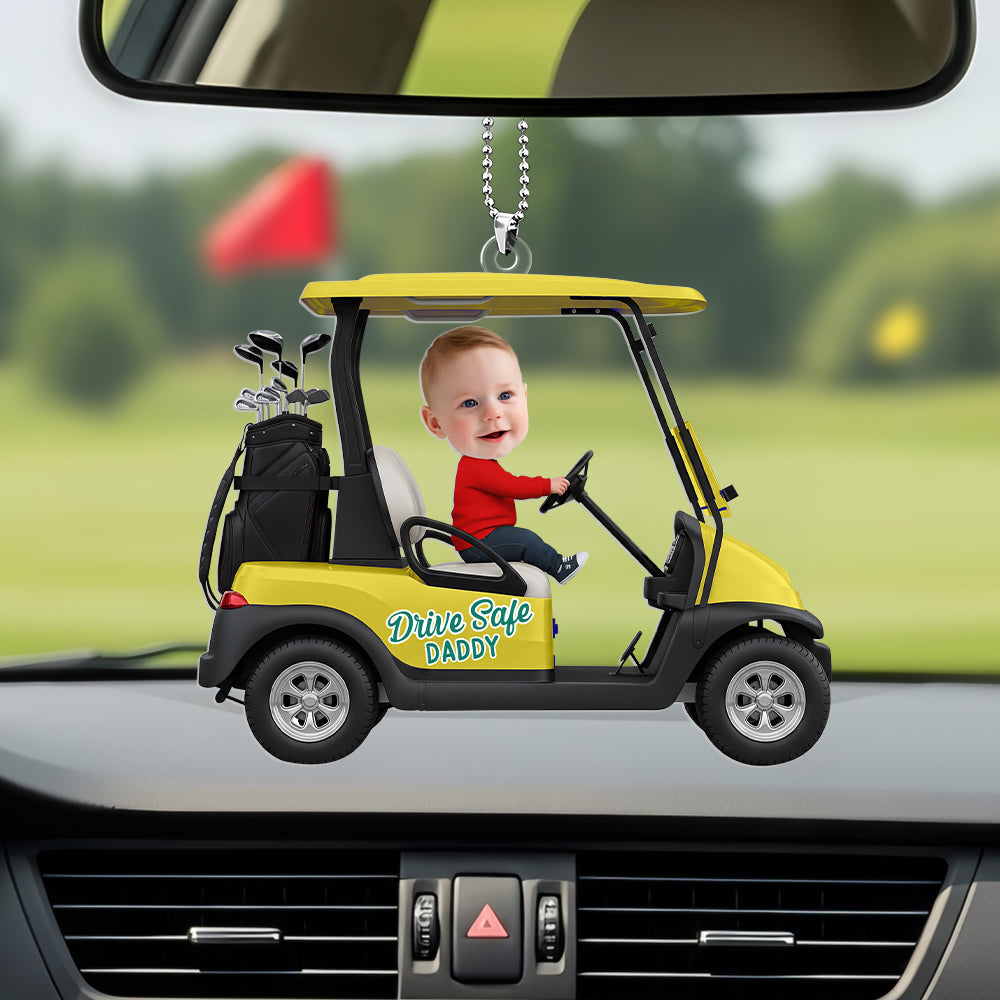 Drive Safe Car Ornament - Custom Photo Gifts For Dad 01ohti200625 - Ornament - GoDuckee