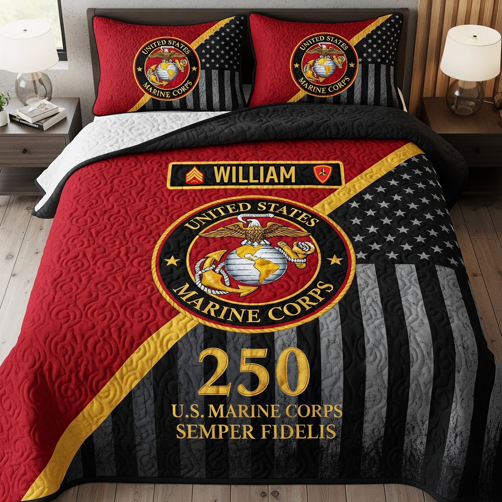 Veteran Quilt Bedding Set - Personalized Gifts For Veteran 04ohti060825