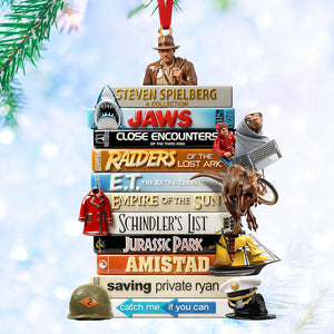 Masterpiece Stack Acrylic Ornament, Personalized For Cinema Geek 02QHTI031125