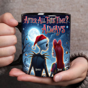 Spooky Couple Mug Personalized Gifts For Couple 04HUTI241125