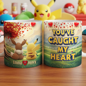 Cute Backview Couple Coffee Mug - Personalized Gifts For Couple 04ohti300725