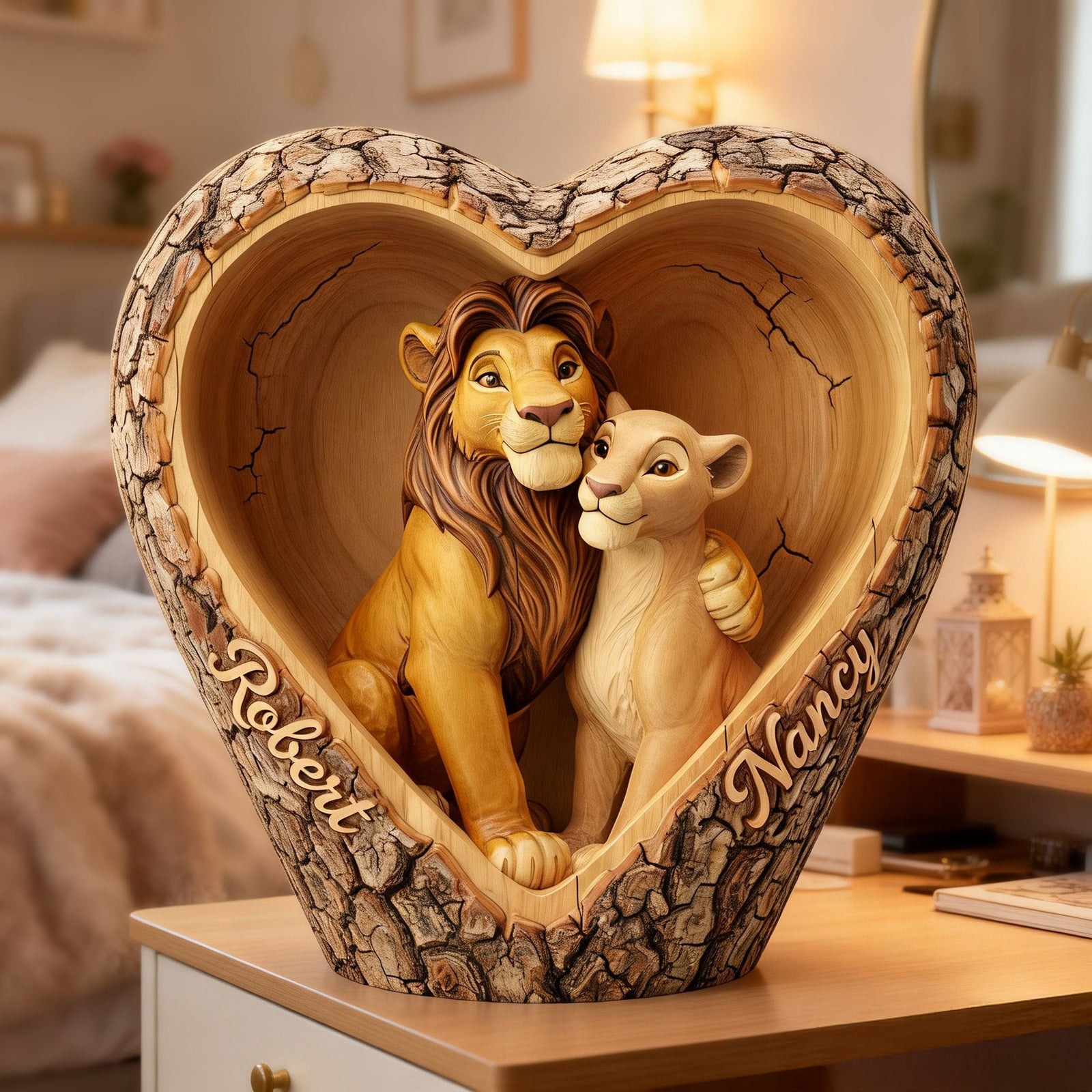Romantic Couple Acrylic Plaque - Personalized Gifts For Couple 05nati090126