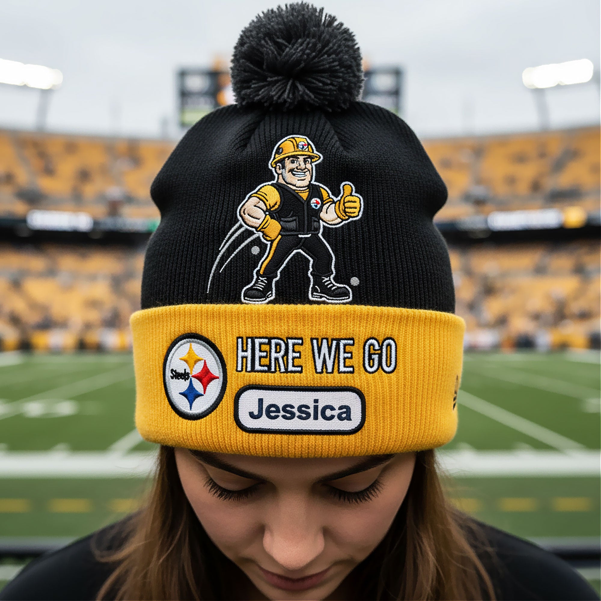 Mascot Bobble Beanie Hat - Personalized Gifts For Sport Lovers 03hyti021025