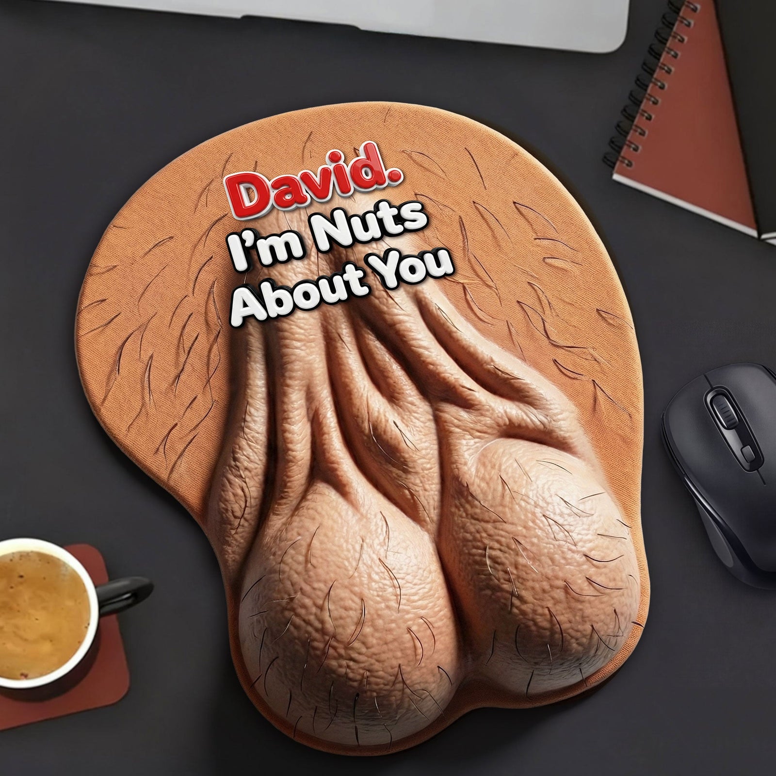 Spicy Humor Couple 3D Mouse Pad - Personalized Gift For Couples 01HUTI271225