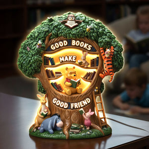 Bookish Friends Forever Acrylic Light Box - Personalized Gift For Friends 04PATI101225