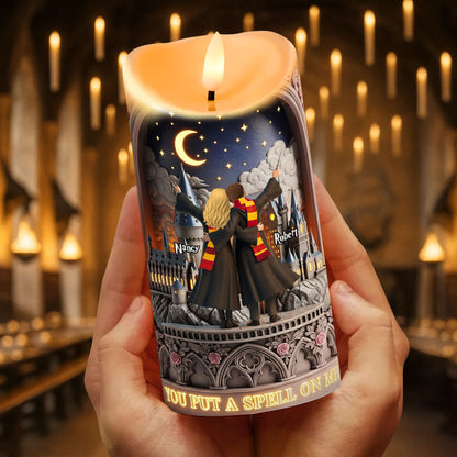 Fantasy Couple LED Candle - Personalized Gifts For Couple 03ohti180825