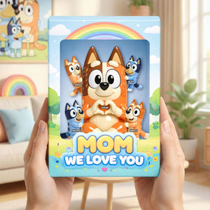 Mom & Her Little Crew Acrylic Plaque - Personalized Gift For Mom 02OHTI130226