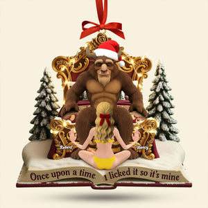 Cheeky Fairytale Couple Ornament - Personalized Gifts For Couple 03tgti220925