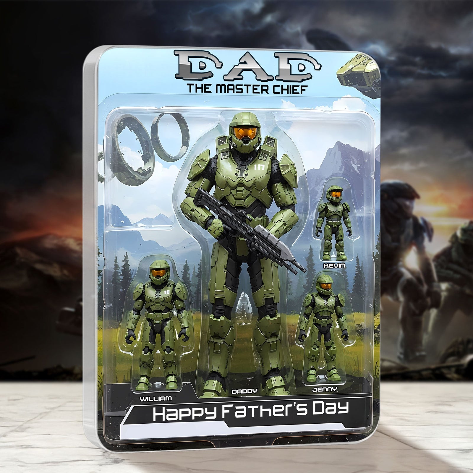 Game Dad Plaque - Personalized Gifts For Dad 03qhti290425-Homacus