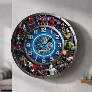 Unique Room Acrylic Wall Clock Personalized Gifts 03HUTI050326