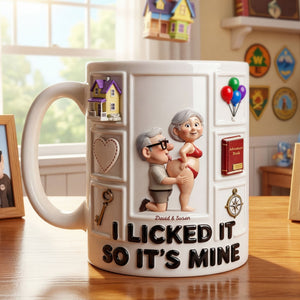Naughty Old Couple Coffee Mug - Personalized Gifts For Couple 02ohti050126