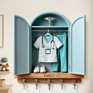 Nurse Uniform Key Hanger - Personalized Gifts For Nurse 03toti171225