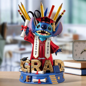 Cute Grad Pen Holder - Personalized Gifts For Graduate 01nati240725