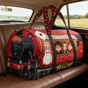 Whimsical World Duffle Bag - Personalized Gifts For Fantasy Lover Quilted Duffle Bag 03NATI190126
