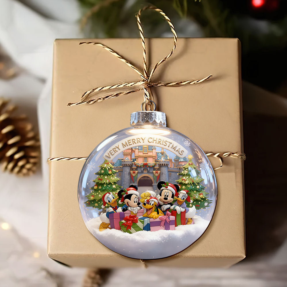 Cute Merry Christmas Acrylic Ornament, Personalized Gifts 07qhti201025
