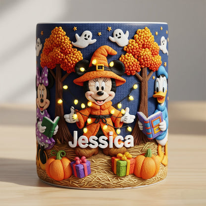Cute Halloween Coffee Mug - Personalized Gifts For Cartoon Lovers 02pati120825