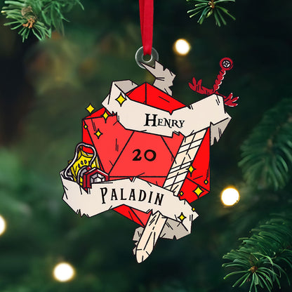 Personalized Gift For Fantasy Role-playing Game Fan Ornament 01QHTI191124 - Ornament - GoDuckee