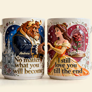 Fairytale Couple Set Coffee Mug - Personalized Gifts For Couple Coffee Mug 05NATI170126