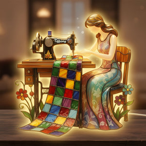 Vintage Sewing Light Box Personalized Gifts For Sewing Lovers 04NATI211125