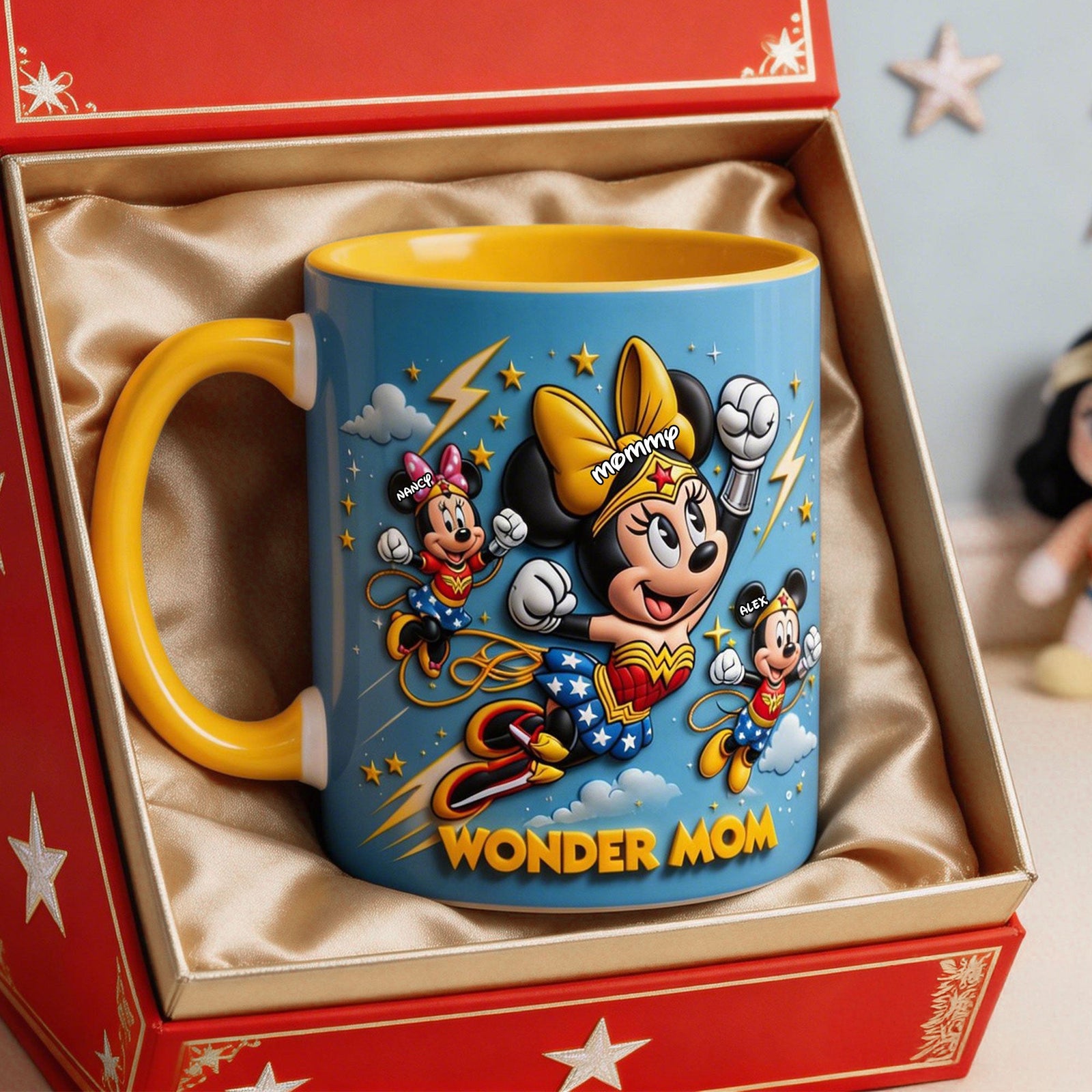 Super Mom Coffee Accent Mug - Personalized Gifts For Mother 01tyti070426