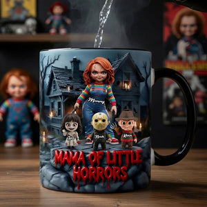 Mama Of Little Horrors Magic Mug - Personalized Gifts For Mom 04TYTI110426