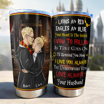 Wizard Couple Tumbler - Personalized Gifts For Couple 01huti260525