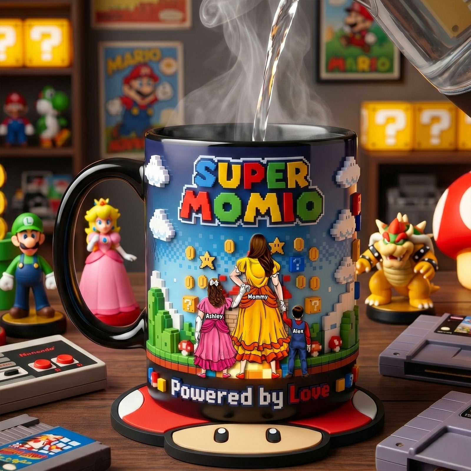 Adventure Mom and Kids Magic Mug - Personalized Gifts For Mothers 03pati170426
