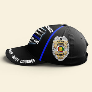 Personalized Gifts For Police Classic Cap 03acti030724 - Caps - GoDuckee