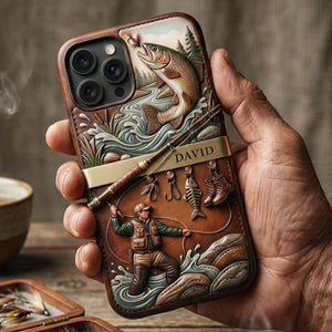 Fishing Phone Case - Personalized Gifts For Fishing Lovers 03pati030226