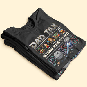 Funny Space Dad Shirt Personalized Gifts For Dad 04PATI250526