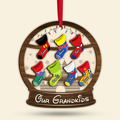 Personalized Christmas Gifts For Grandma Ornament 02ohti121024 - Ornament - GoDuckee
