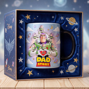 Space Hero Dad Magic Coffee Mug - Personalized Gifts For Dad 05nati300426