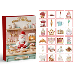 Christmas Baking Advent Calendar - Personalized Custom Acrylic Blind Box 03pgti141025-Homacus