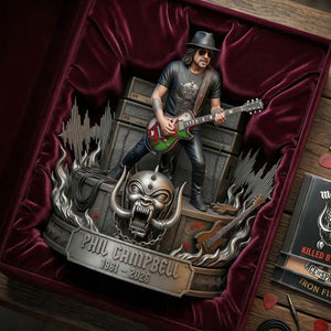 Rock Legend Guitarist Acrylic Plaque - Personalized Gifts For Music Lover Plaque 02NATI170326
