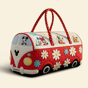 Cute Characters Quilted Duffle Bag - Personalized Gifts 07hyti191225