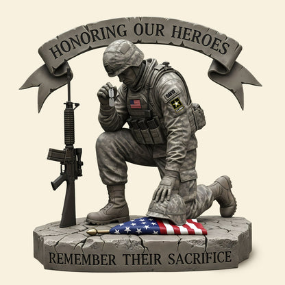Veteran Plaque - Personalized Gifts For Veteran 04nati030725