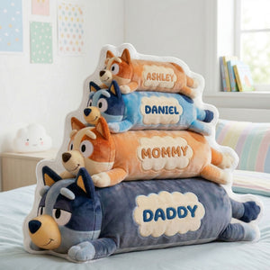 Fun Family Pile Custom Shape Pillow - Personalized Gifts For Family 04qhti100426