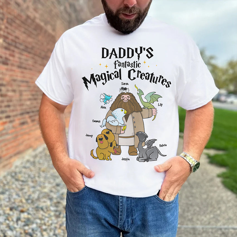 Magic Dad Shirt - Personalized Gifts For Dad 05huhn260124