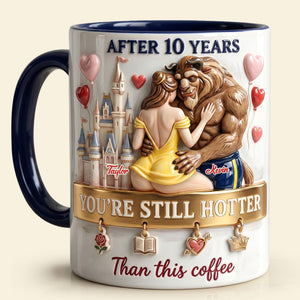 Fairytale Couple Accent Mug - Personalized Gifts For Couple 02qhti311225