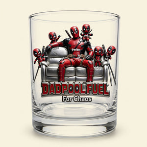 Funny Fighter Dad Drinking Glass - Personalized Gifts For Dads 01huti210526
