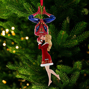 Romantic Couple Ornament - Personalized Gifts For Couple 01ohti101025