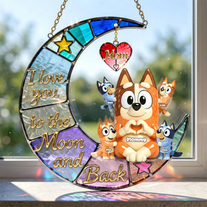Mom And Kids Suncatcher Ornament - Personalized Gifts For Mom 01ohti270226