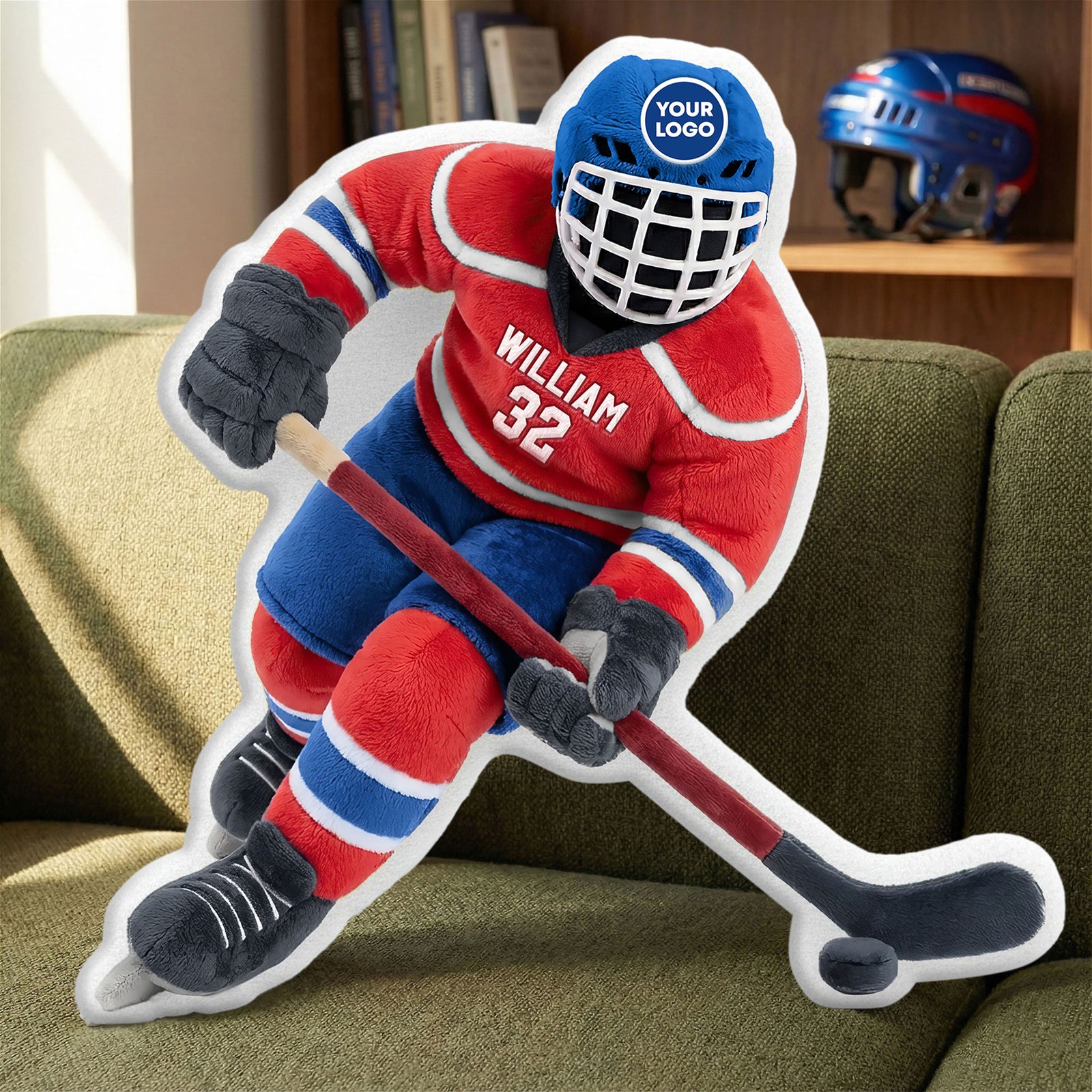 Sport Spirit Custom Shape Pillow  - Personalized Gifts For Sport Lovers 04huti131225