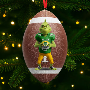 Green Monster Ornament - Personalized Gifts For Sport Lovers 01ohti061025